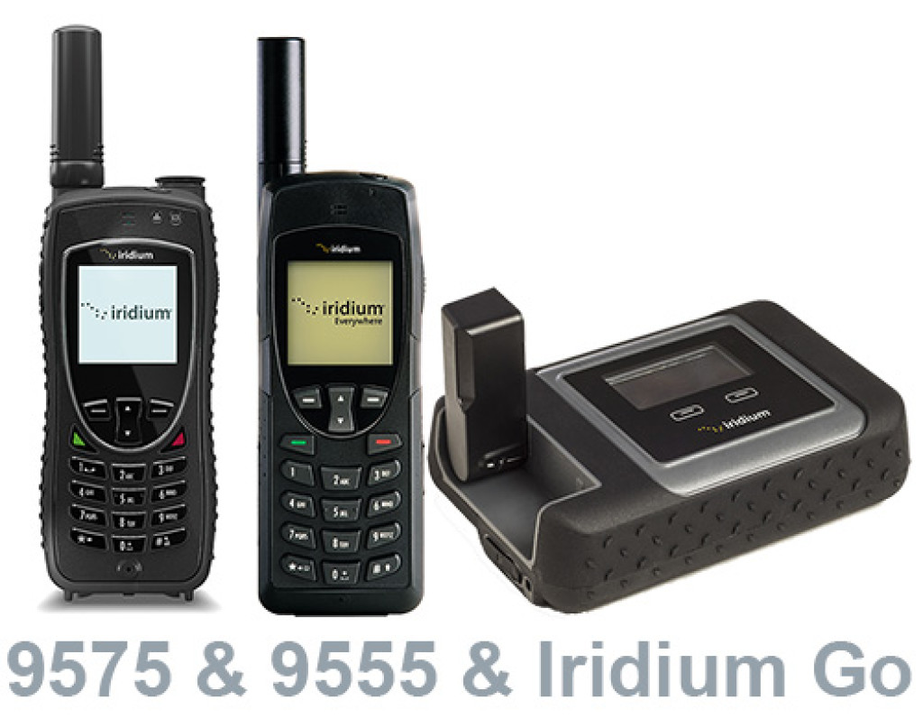 Rent an Iridium 9555, 9575 Extreme or Go satellite phone
